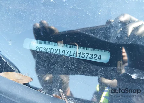 2020 Dodge Charger Srt Hellcat Rwd из США, поврежденный, VIN 2C3CDXL97LH157324